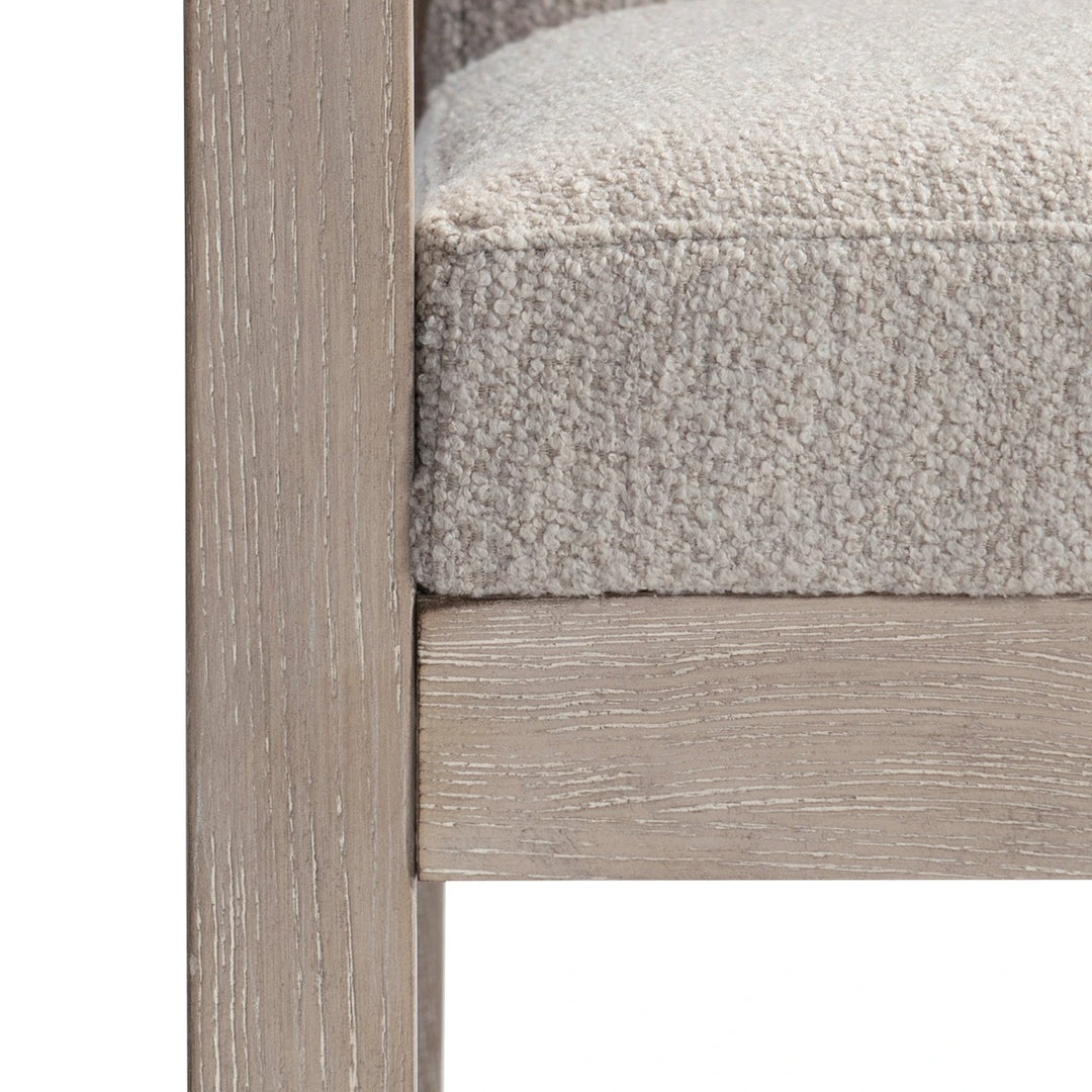 Prado Geometric Dining Arm Chair