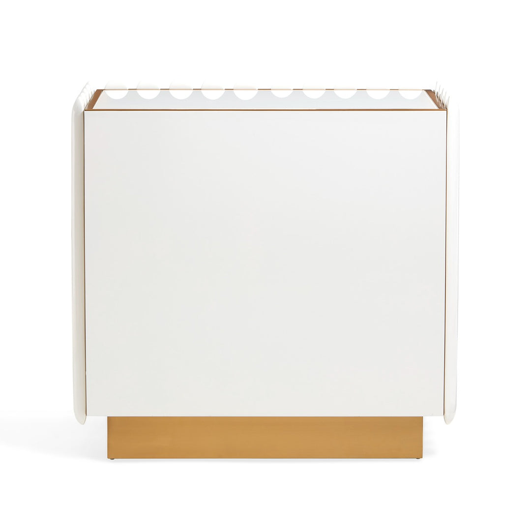 Kiki Cabinet - Ivory & Brass Design Maven 6