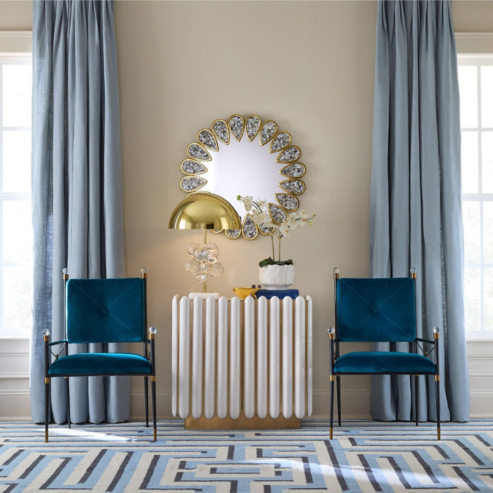 Kiki Cabinet - Ivory & Brass Design Maven 2