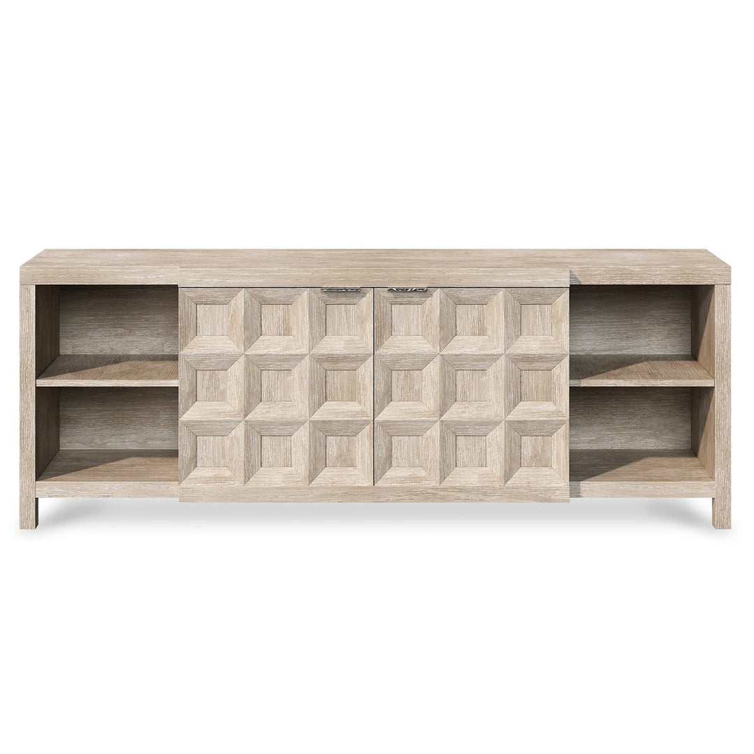 Prado Geometric Entertainment Credenza