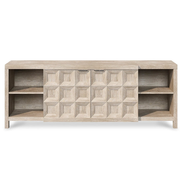 Prado Geometric Entertainment Credenza