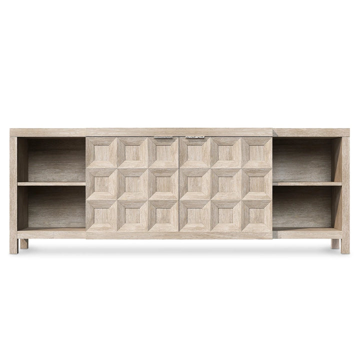 Prado Geometric Entertainment Credenza