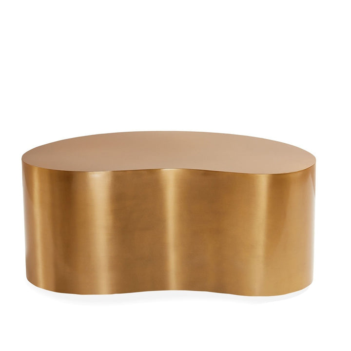 Kidney Table - Small - Brass Design Maven 1