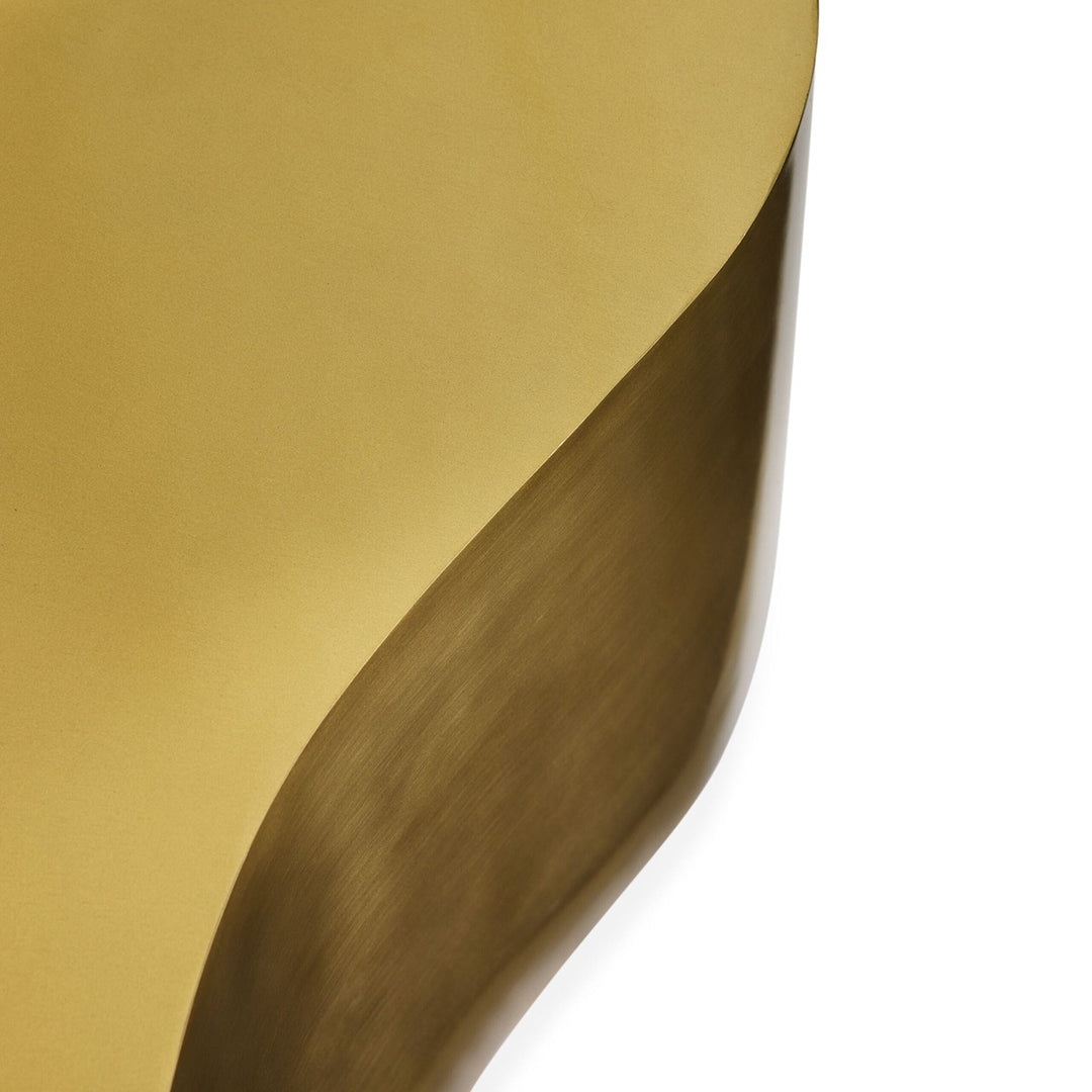 Kidney Table - Small - Brass Design Maven 5