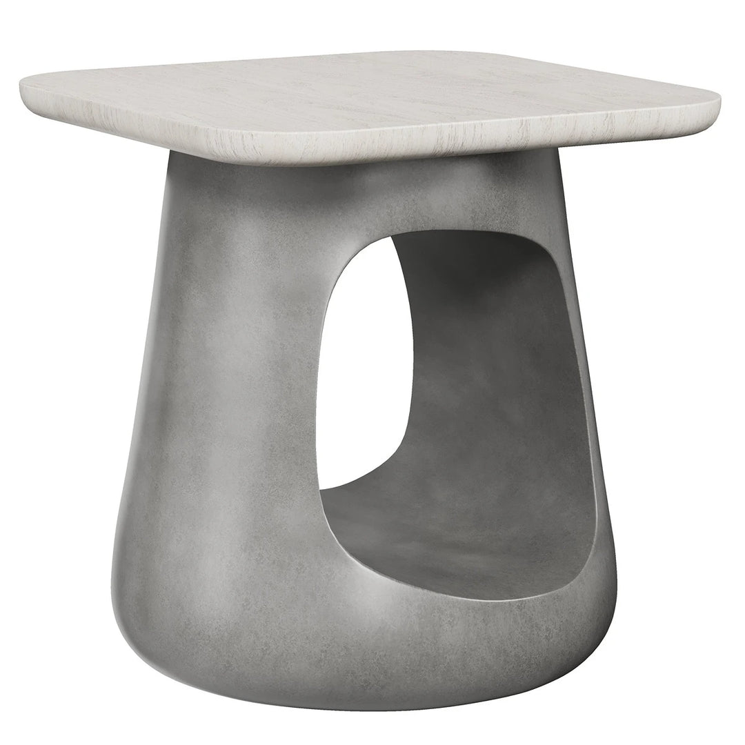 Sereno Square Cut Out Side Table