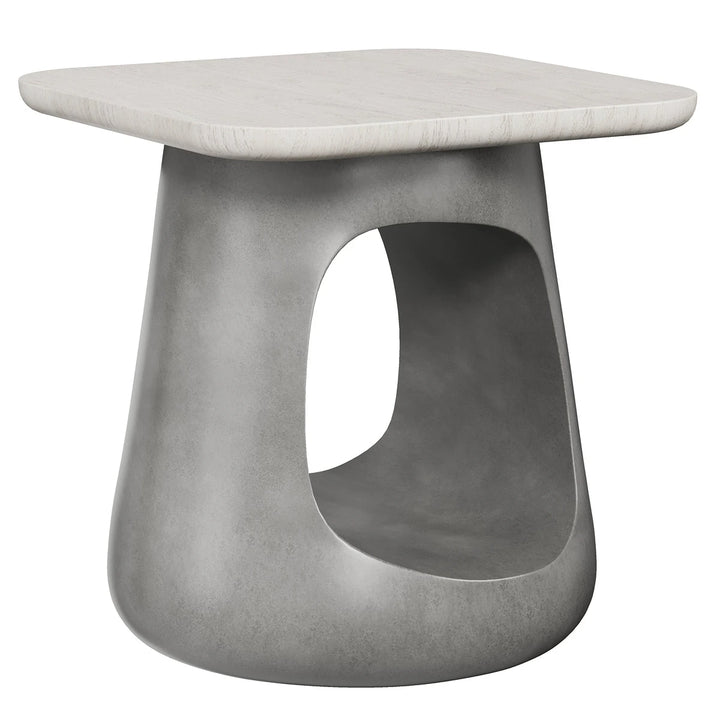 Sereno Square Cut Out Side Table