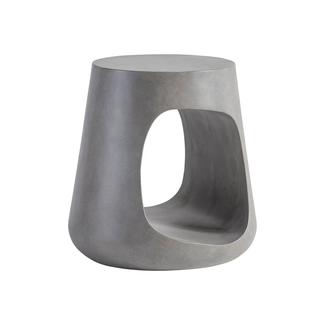 Sereno Round Cut Out Side Table