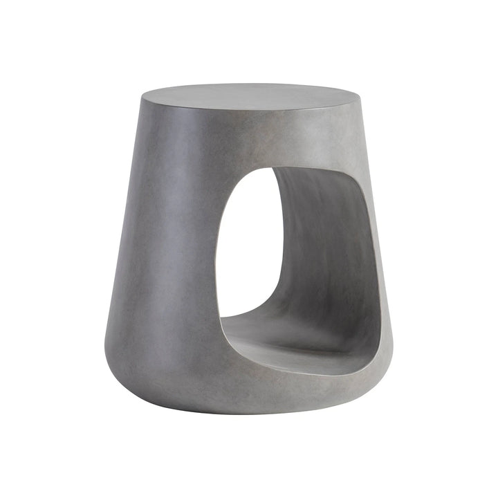 Sereno Round Cut Out Side Table