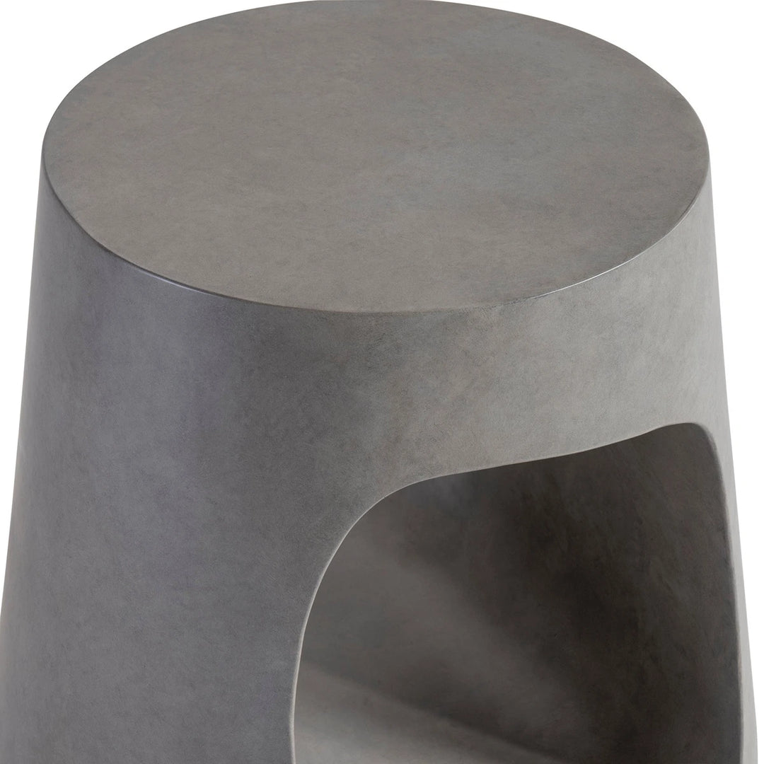 Sereno Round Cut Out Side Table