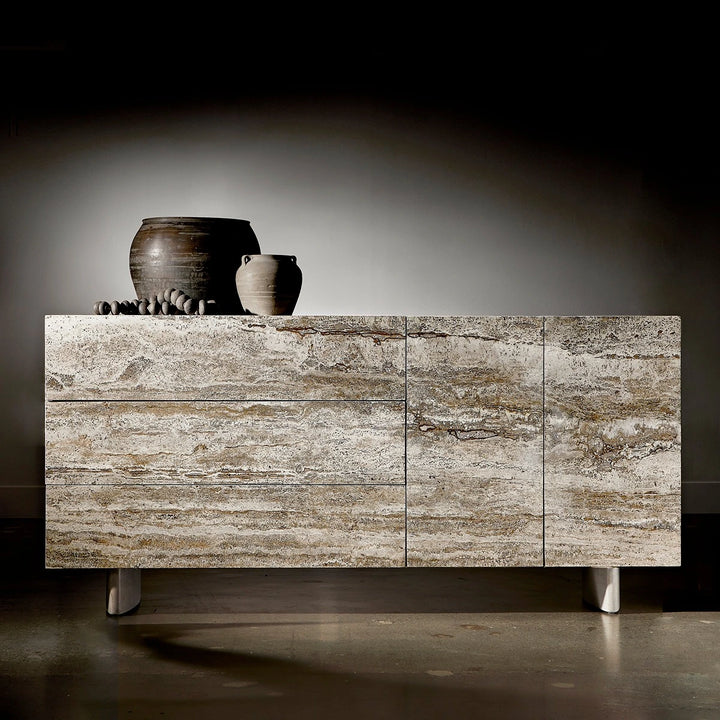 Sereno Travertine Buffet