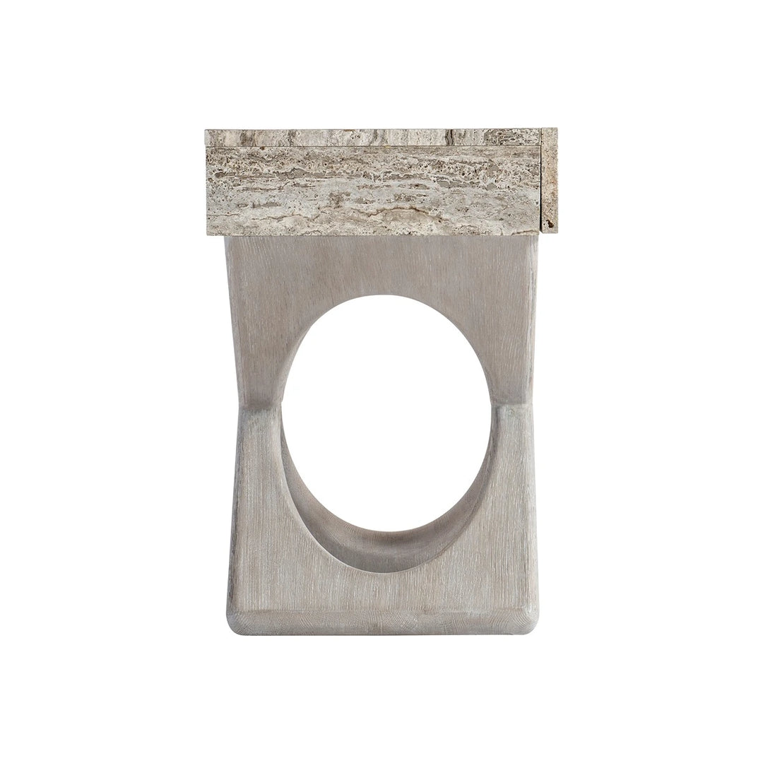 Sereno X Travertine Nightstand