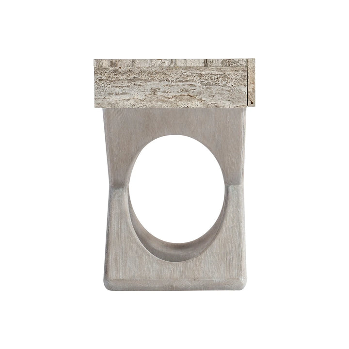 Sereno X Travertine Nightstand