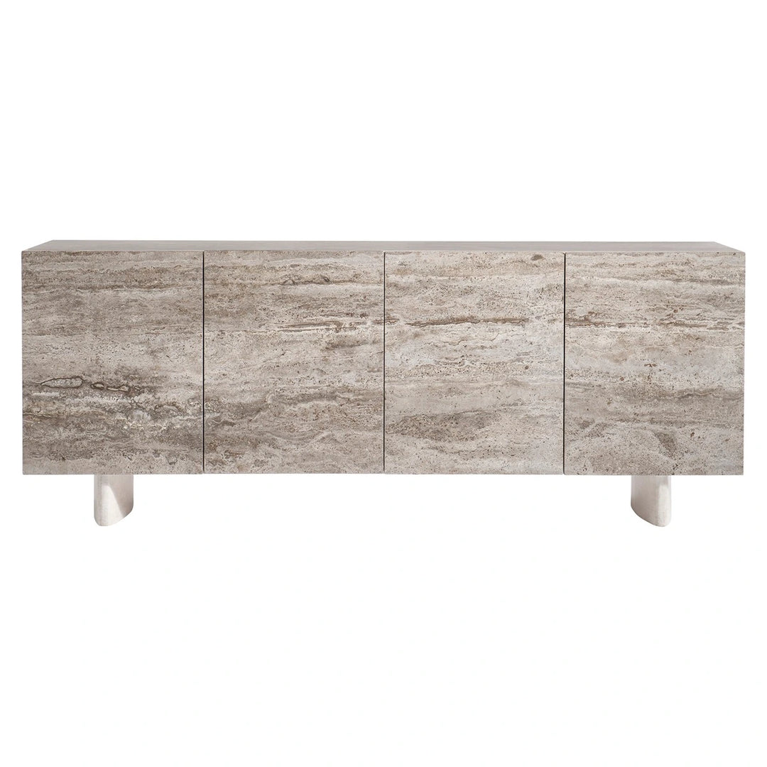Sereno Travertine Entertainment Credenza