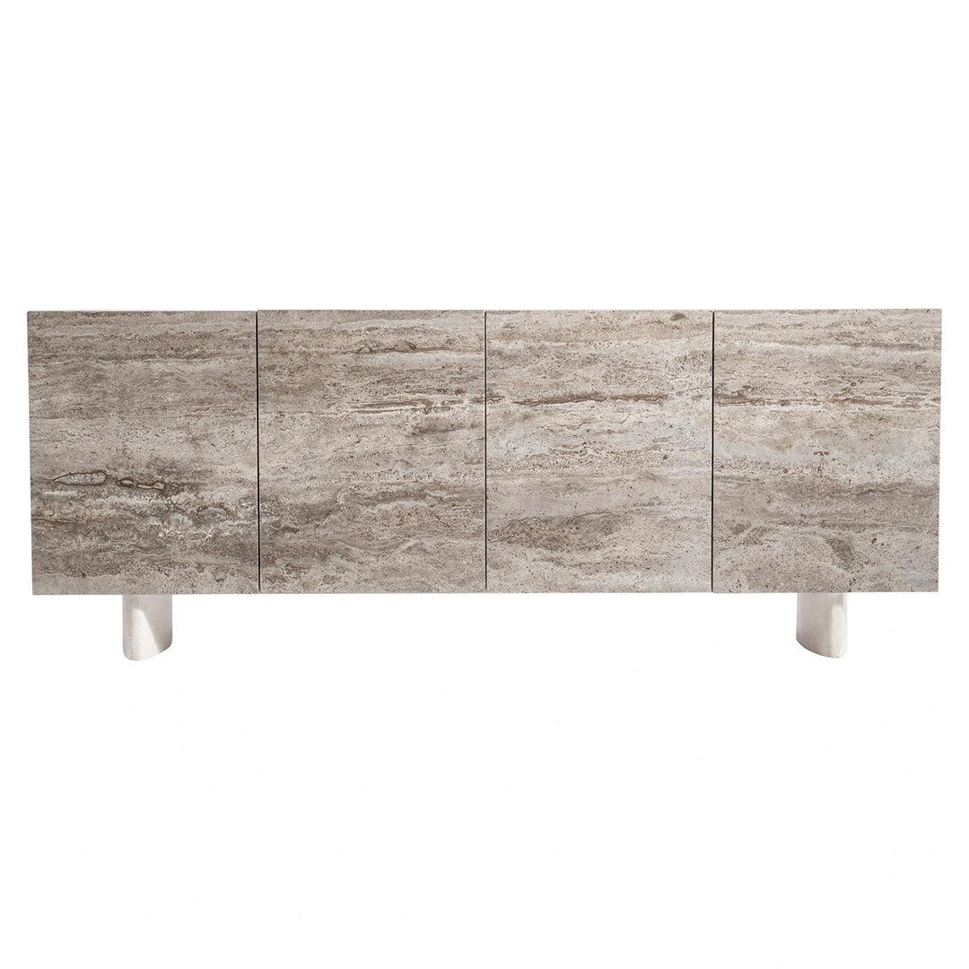 Sereno Travertine Entertainment Credenza
