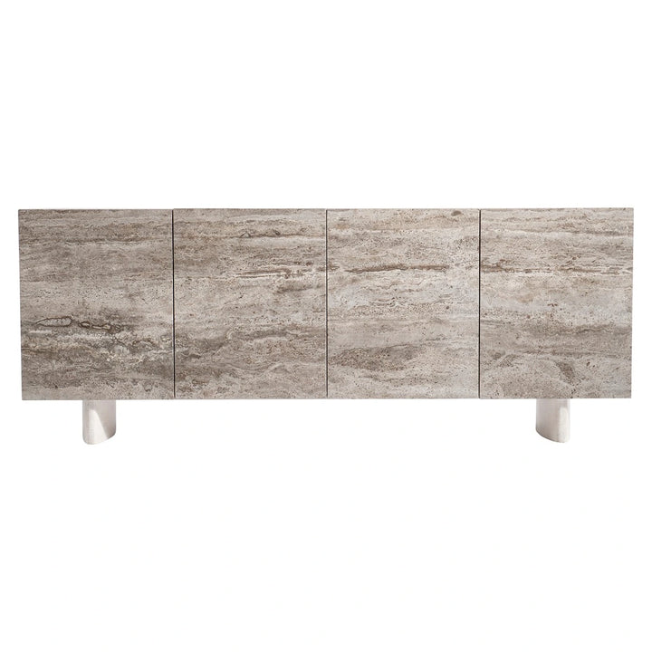 Sereno Travertine Entertainment Credenza