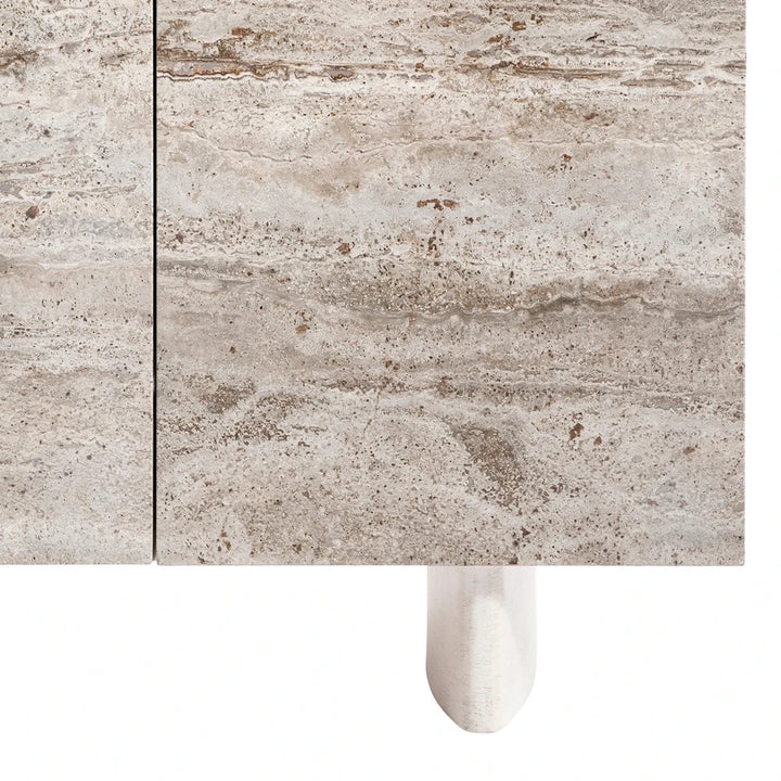 Sereno Travertine Entertainment Credenza