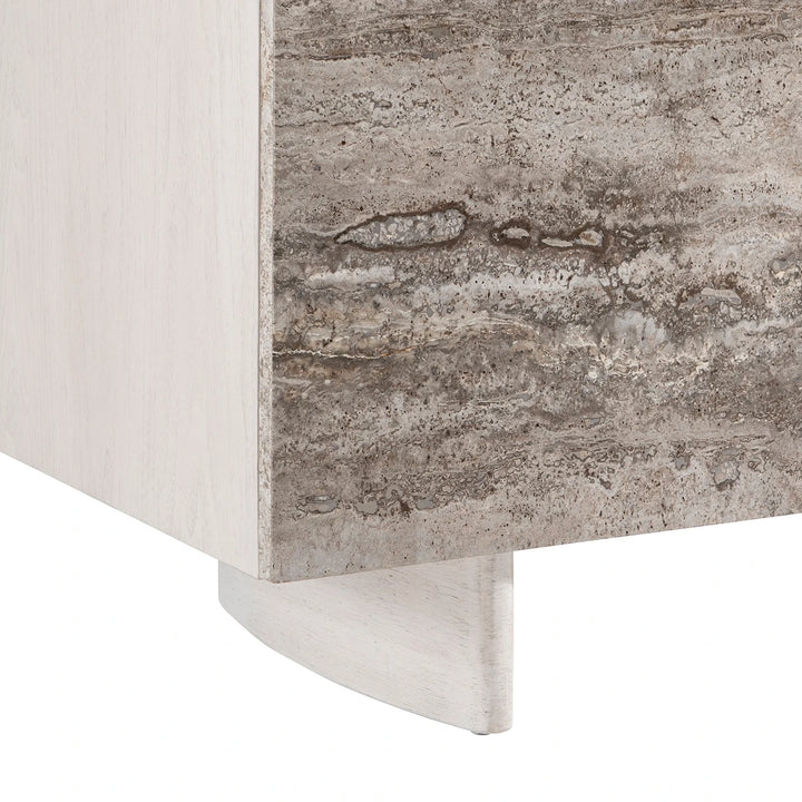 Sereno Travertine Entertainment Credenza