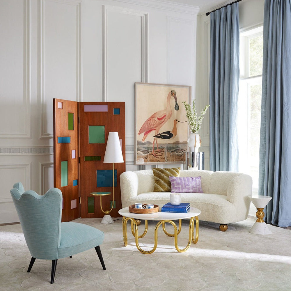 Paradiso Table Floor Lamp - White Design Maven 2