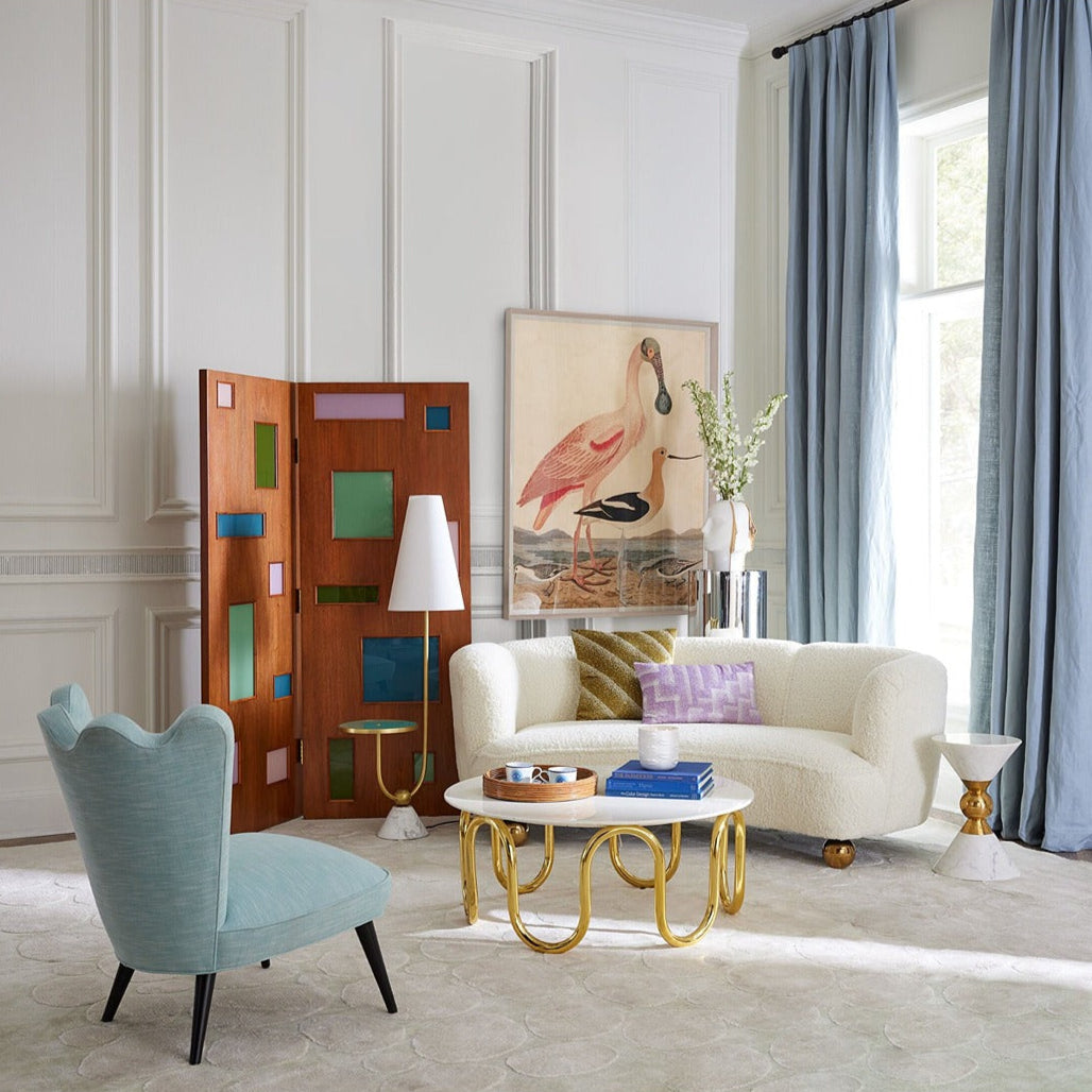 Paradiso Table Floor Lamp - White Design Maven 2