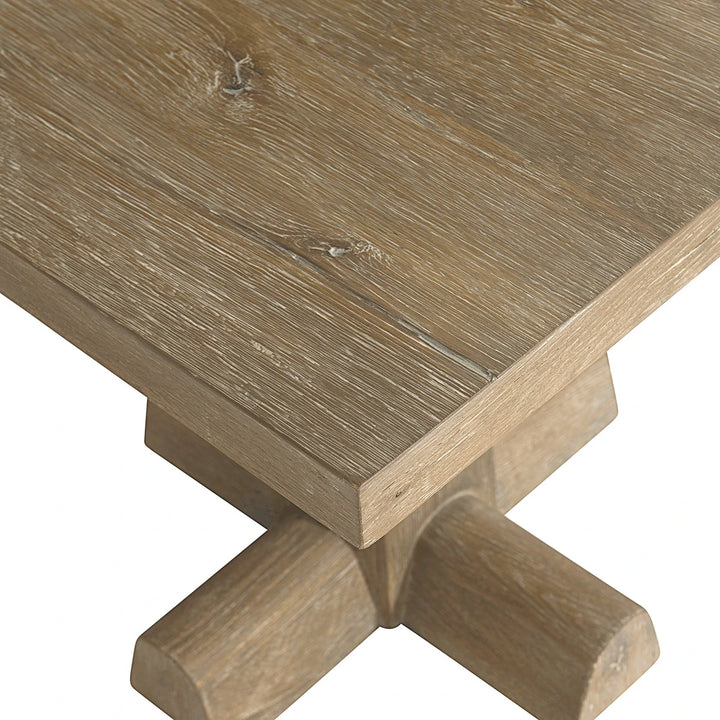 Tribeca Square Side Table - White Oak