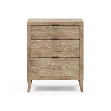 Tribeca 3 Drawer Nightstand