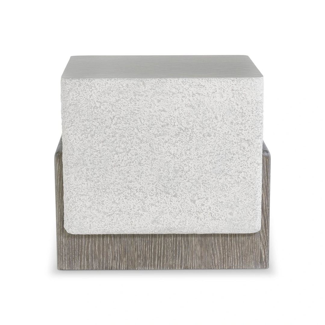 Monolith Textured Side Table