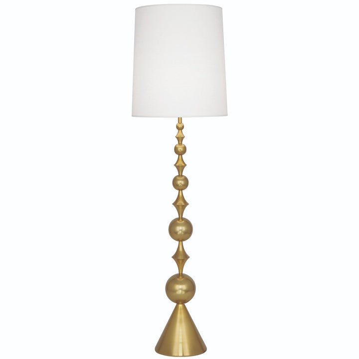 Harlequin Floor Lamp - Antique Brass Design Maven 1