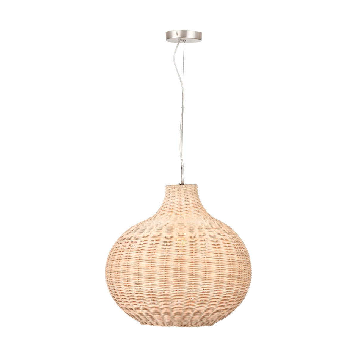 Olivia's Allona Natural Rattan Pendant