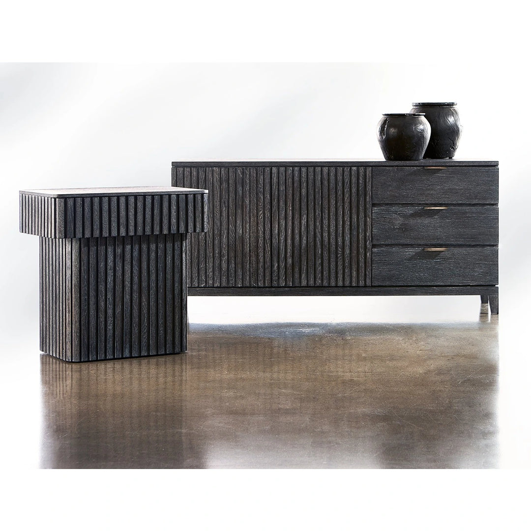 Menton Ribbed Nightstand
