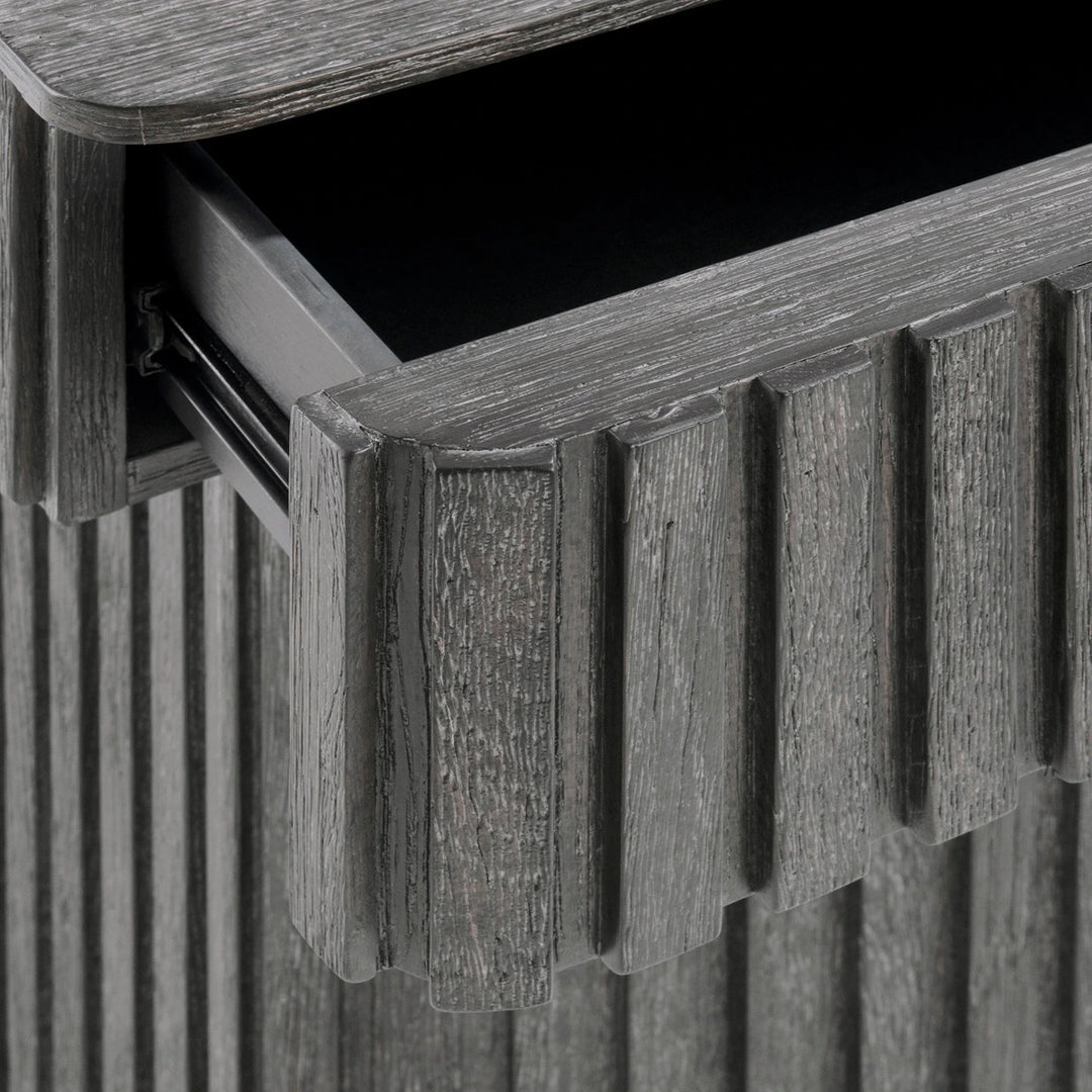Menton Ribbed Nightstand