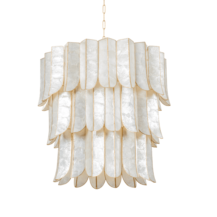 Cartagena Capiz Shell Chandelier Hudson Valley Lighting 1