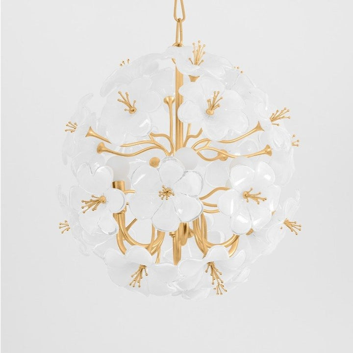 Hygea 6 Light Chandelier - Gold Leaf Hudson Valley Lighting 4