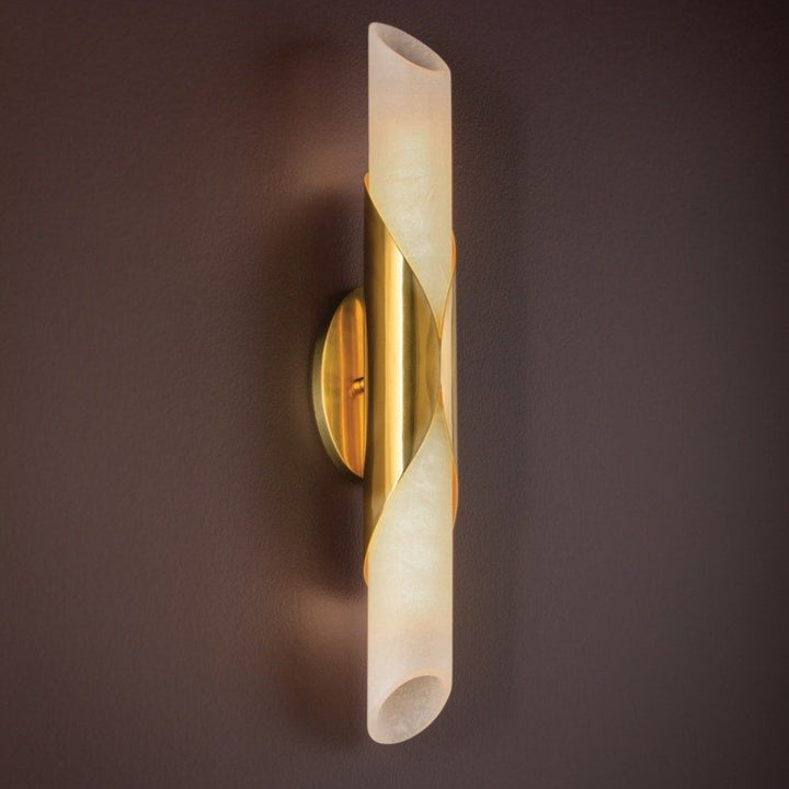 Camilla 2 Light Wall Sconce - Vintage Brass Hudson Valley Lighting 3