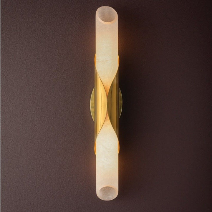 Camilla 2 Light Wall Sconce - Vintage Brass Hudson Valley Lighting 4