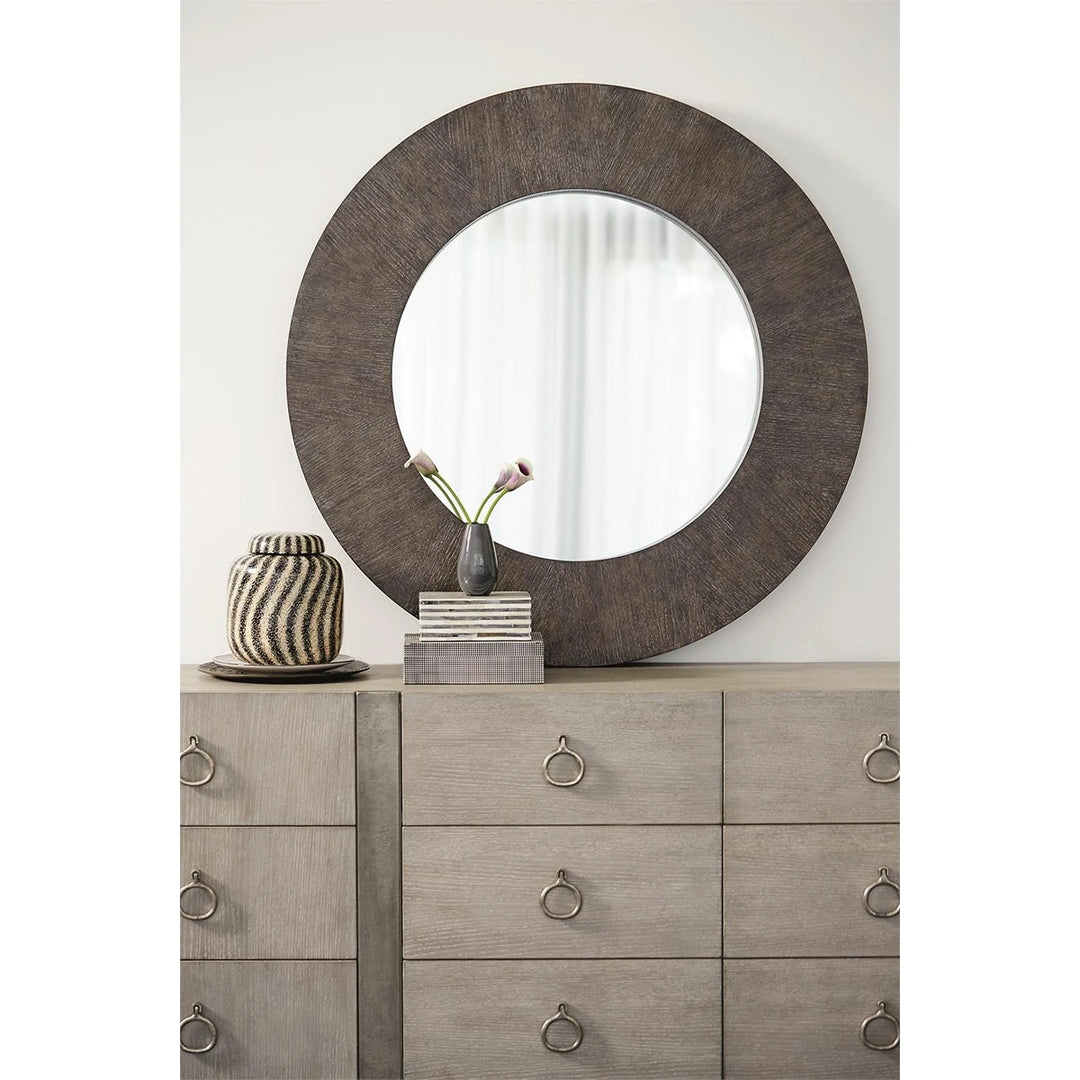 Linea 9 Drawer Dresser - Cerused Greige