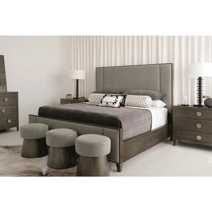Linea Asymmetric Drawer Dresser - Cerused Charcoal