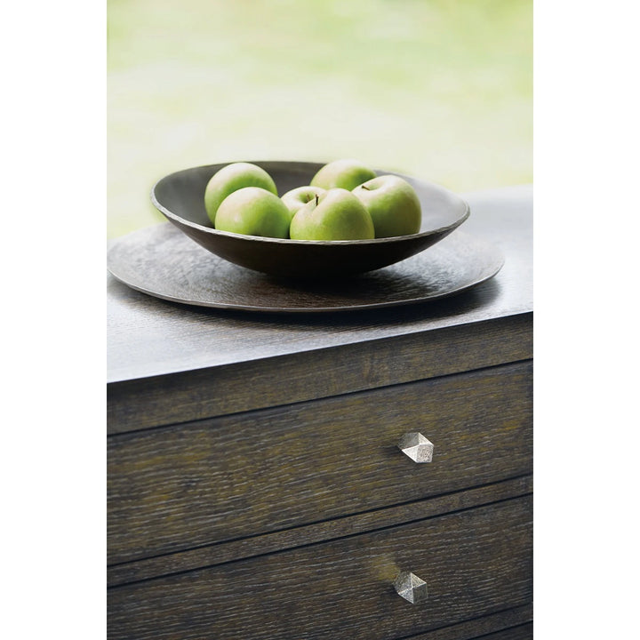 Linea Asymmetric Sideboard - Cerused Charcoal