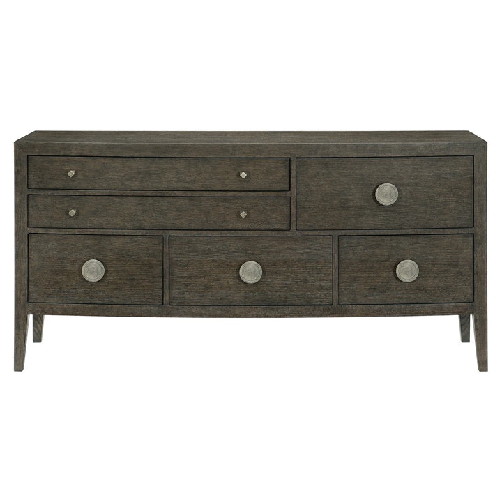 Linea Asymmetric Sideboard - Cerused Charcoal