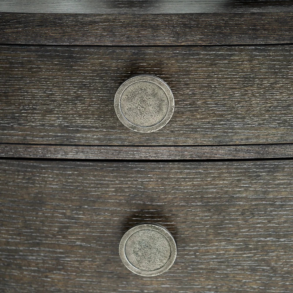 Linea 3 Drawer Nightstand - Cerused Charcoal