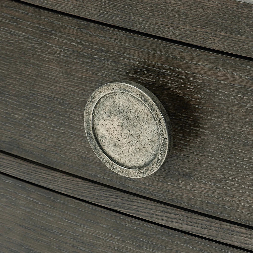 Linea 3 Drawer Nightstand - Cerused Charcoal