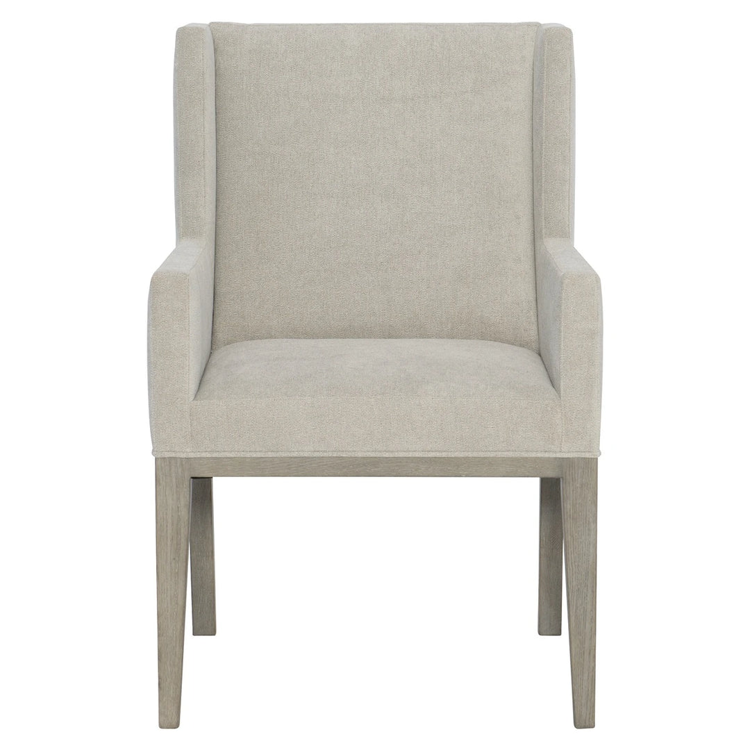 Linea Dining Arm Chair - Cerused Greige