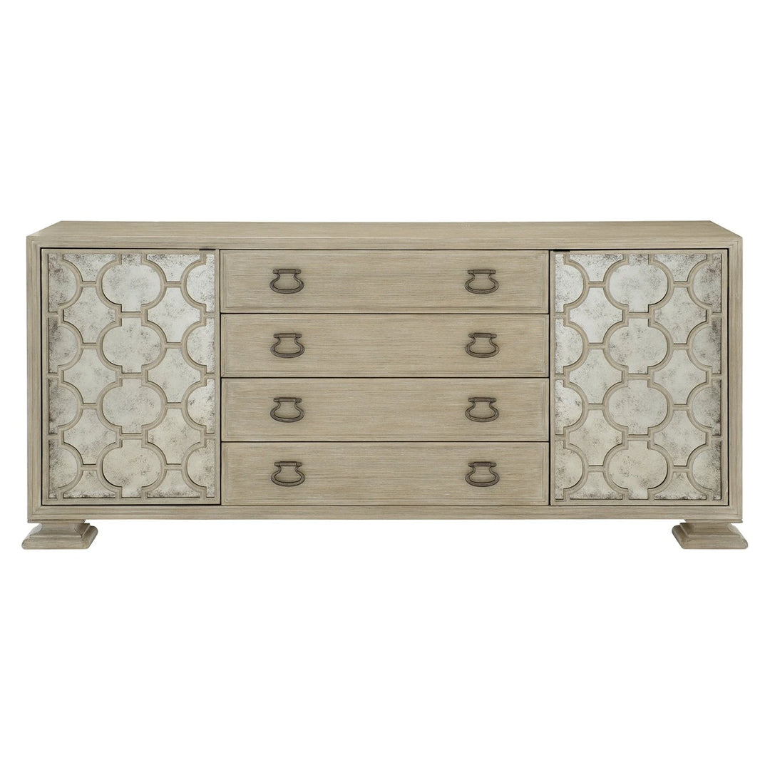 Santa Barbara Antiqued Mirrored Buffet