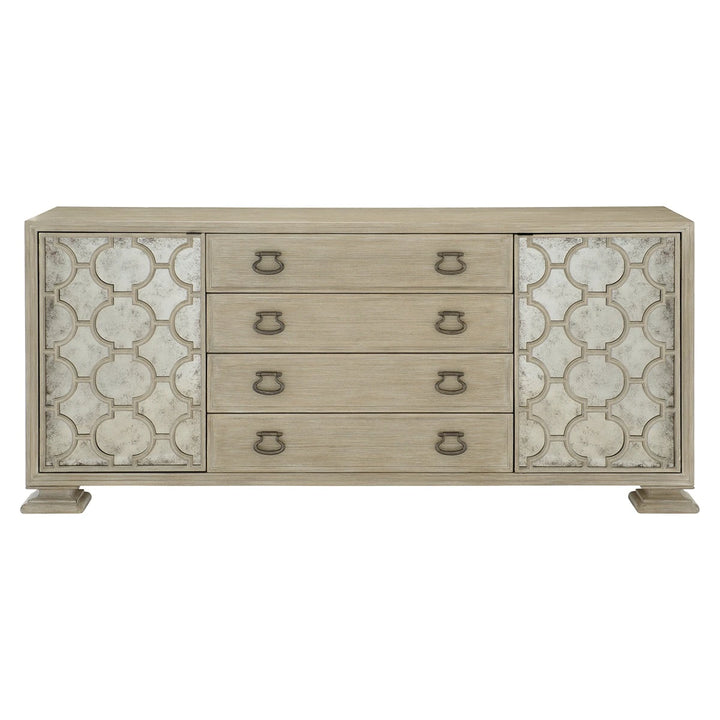 Santa Barbara Antiqued Mirrored Buffet