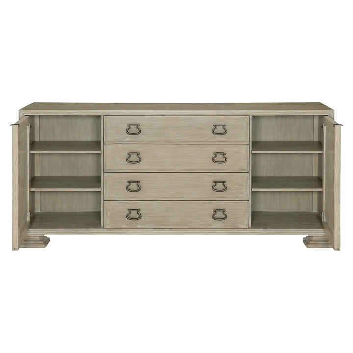 Santa Barbara Antiqued Mirrored Buffet