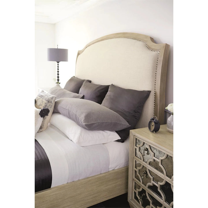 Santa Barbara Antiqued Mirrored Nightstand