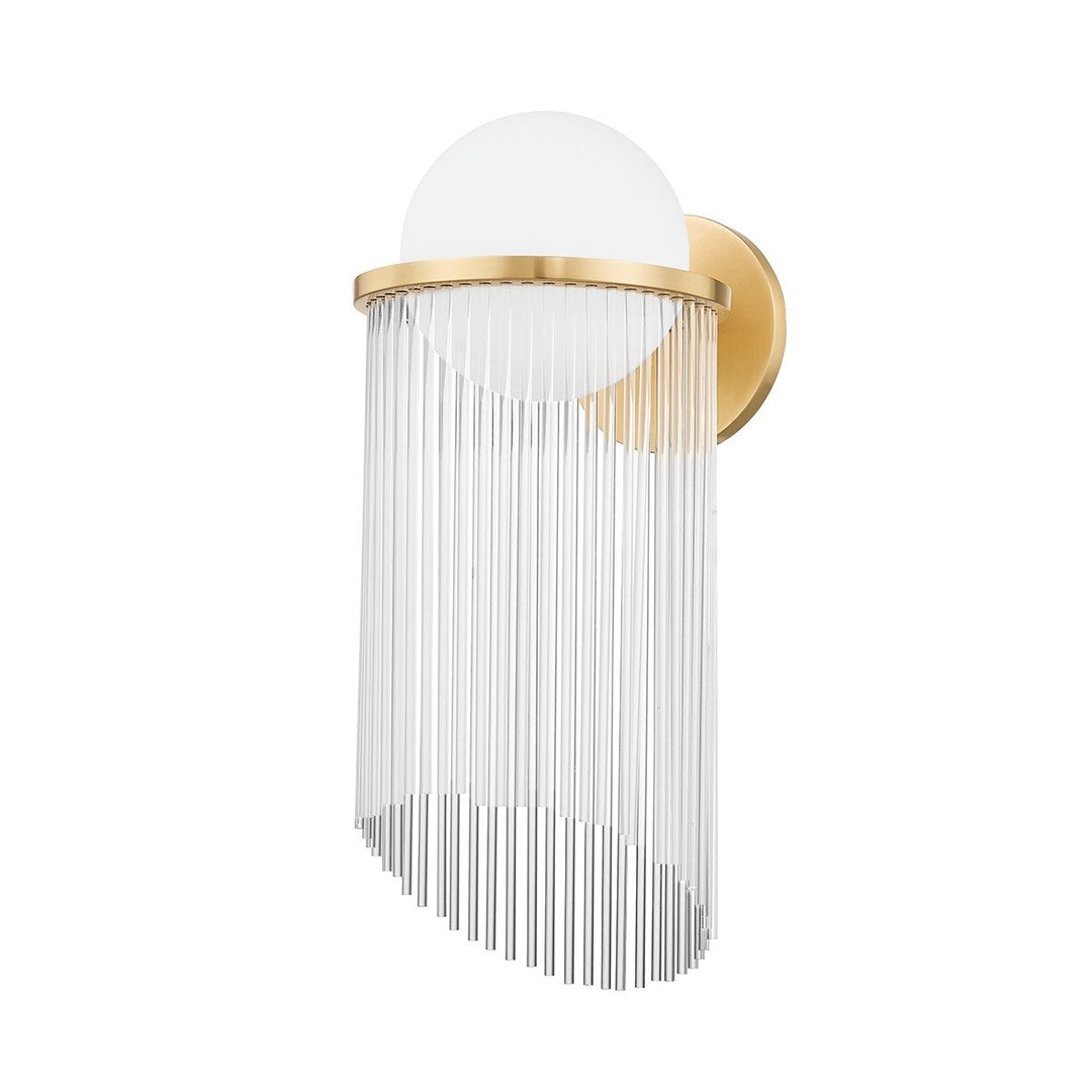 Celestial 1 Light Wall Sconce - Aged Brass Hudson Valley Lighting 1