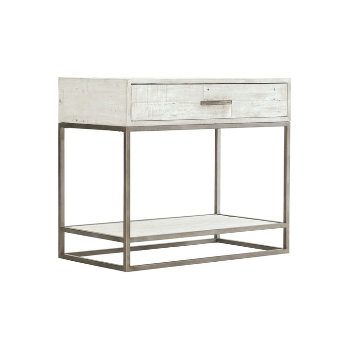 Alvar Nightstand - Brushed White