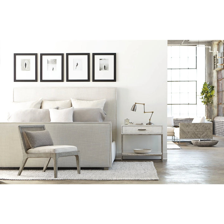 Alvar Nightstand - Brushed White