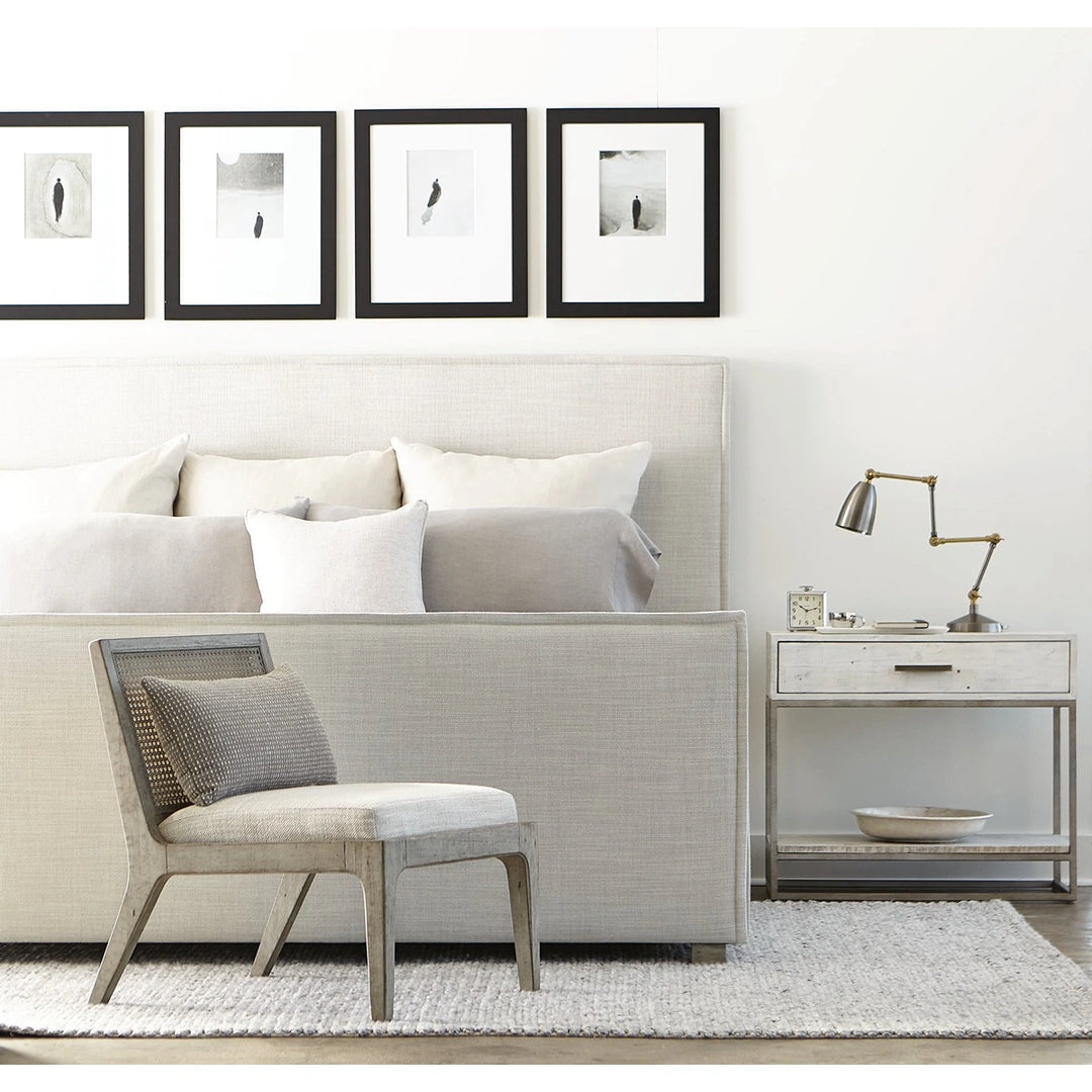 Alvar Nightstand - Brushed White