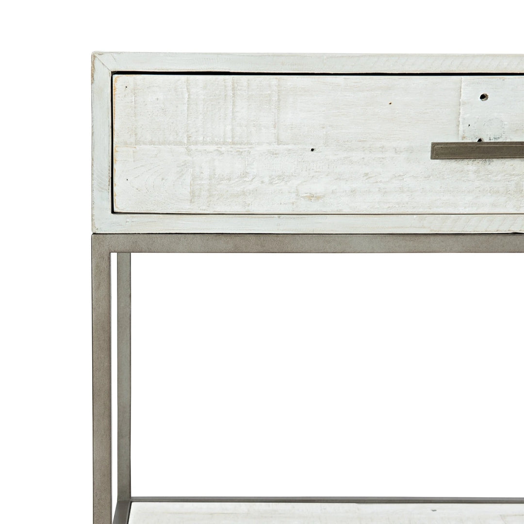 Alvar Nightstand - Brushed White